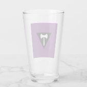 Lesbische Labrys Pridevlag Glas (Achterkant)