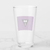 Lesbische Labrys Pridevlag Glas (Achterkant)