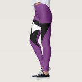 Lesbische Labrys Pridevlag Leggings (Links)