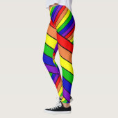 Lesbische LGBT Pride Rainbow Leggings (Links)