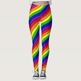 Lesbische LGBT Pride Rainbow Leggings
