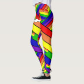 Lesbische LGBT Pride Rainbow Leggings (Links)