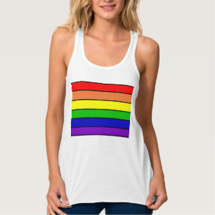 Lesbische LGBT Pride Rainbow Tanktop