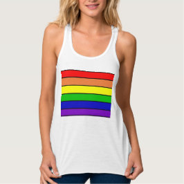Lesbische LGBT Pride Rainbow Tanktop