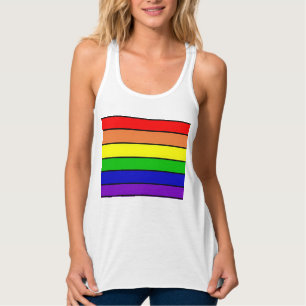 Lesbische LGBT Pride Rainbow Tanktop