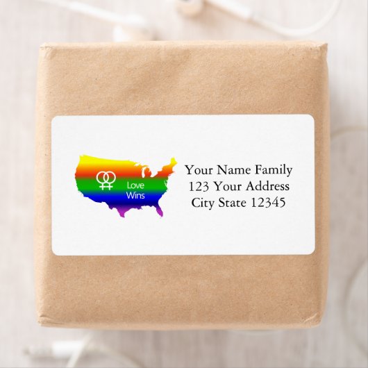 Lesbische liefde wint etiket (Insitu)