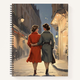 lesbische liefhebbers notitieboek