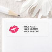 LESBISCHE LIPPEN SYMBOOL ETIKET (Insitu)