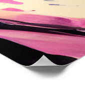 Lesbische Lovers Kiss Poster (Hoek)