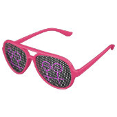 Lesbische LOvers -  partij Shades Aviator Zonnebril (Gekanteld)
