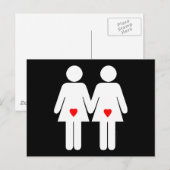 Lesbische overs - briefkaart (Voorkant / Achterkant)