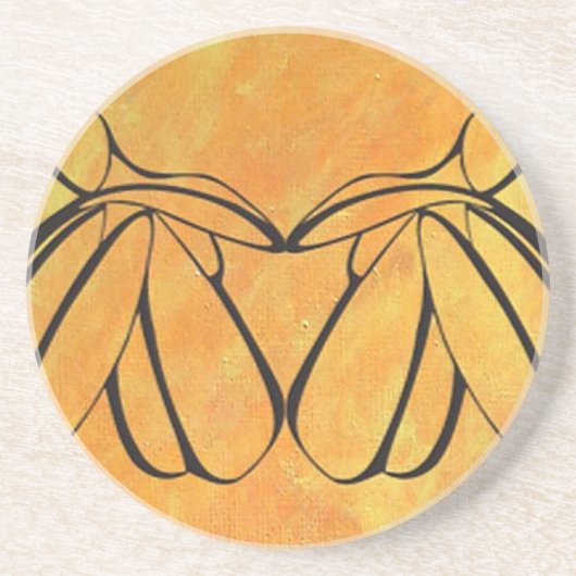 Lesbische overs die een Relatie breken Zandsteen Onderzetter (Voorkant)