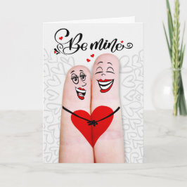 Lesbische Partner Is Mijn Valentijn Vinger Koppel Feestdagen Kaart
