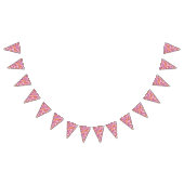 Lesbische Pride Abstracte Zen Bloembladeren Roze Vlaggetjes (Alle)