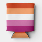 Lesbische Pride Blikjeskoeler (Voorkant)