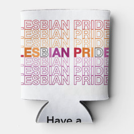 Lesbische Pride Blikjeskoeler