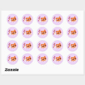 Lesbische Pride Cat Stickers (Vel)