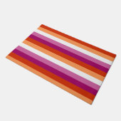 Lesbische Pride Doormat Deurmat (Schuin)