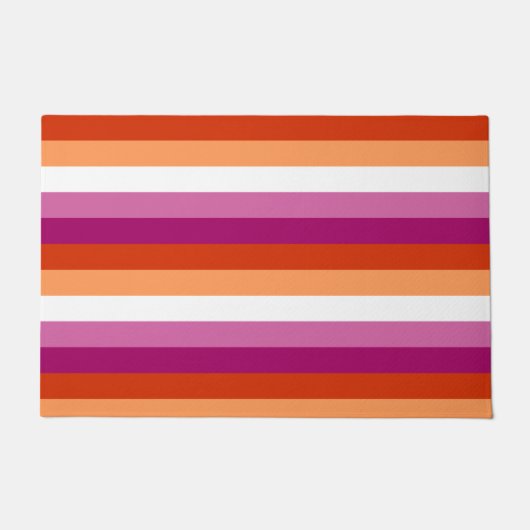 Lesbische Pride Doormat Deurmat (Voorkant)