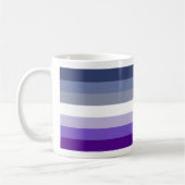 Lesbische Pride Flag (Butch) Koffiemok (Links)