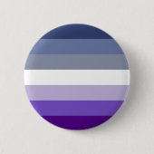 Lesbische Pride Flag (Butch) Ronde Button 5,7 Cm (Voorkant)