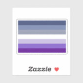 Lesbische Pride Flag (Butch) Sticker (Vel)