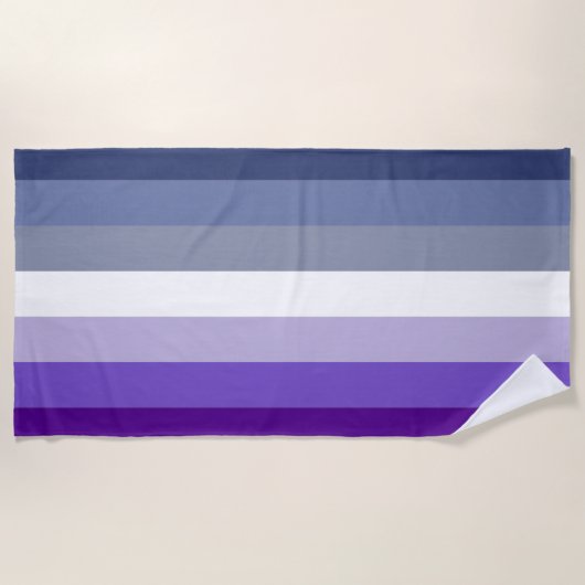 Lesbische Pride Flag (Butch) Strandlaken (Voorkant)