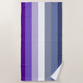 Lesbische Pride Flag (Butch) Strandlaken (Voorkant)