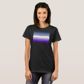 Lesbische Pride Flag (Butch) T-shirt (Voorkant volledig)