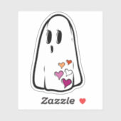 Lesbische Pride Ghost Sticker (Vel)