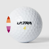 Lesbische Pride Golfballen (Logo)