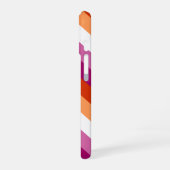 Lesbische Pride iPhone 16 Hoesje (Linkerkant)