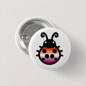 Lesbische Pride Lieveheersbeestje Speld Badge Ronde Button 3,2 Cm (Voorkant /achterkant)