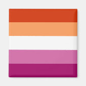 Lesbische Pride Magneet (Voorkant)