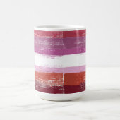 Lesbische Pride Paint Koffiemok (Center)
