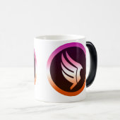 Lesbische Pride Paragon Mass Effect Icoon Magische Mok (Voorkant rechts)