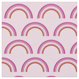 Lesbische pride Rainbow Flag roze Stof