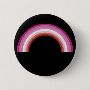 Lesbische Pride Rainbow-vlag Ronde Button 5,7 Cm