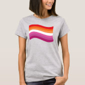 Lesbische Pride T-shirt (Voorkant)