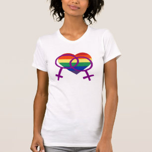 Lesbische Pride T-shirt