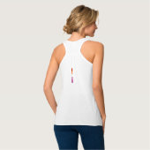 Lesbische Pride Tanktop (Volledige Achterkant)