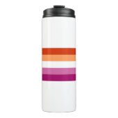 Lesbische Pride Thermosbeker (Voorkant)