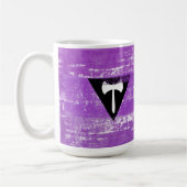 Lesbische Pride Verf (Labrys) Koffiemok (Links)