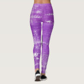 Lesbische Pride Verf (Labrys) Leggings (Achterkant)