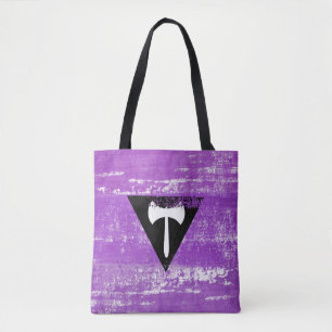 Lesbische Pride Verf (Labrys) Tote Bag