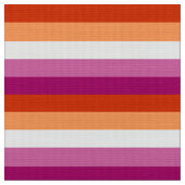 Lesbische Pride-vlag (5 strips) Stof (Close Up)