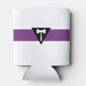 Lesbische Pride-vlag Blikjeskoeler (Achterkant)