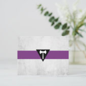 Lesbische Pride-vlag Briefkaart (Staand voorkant)