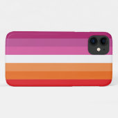 Lesbische Pride-vlag Case-Mate iPhone Case (Achterkant (horizontaal))