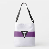 Lesbische Pride-vlag Crossbody Tas (Achterkant)